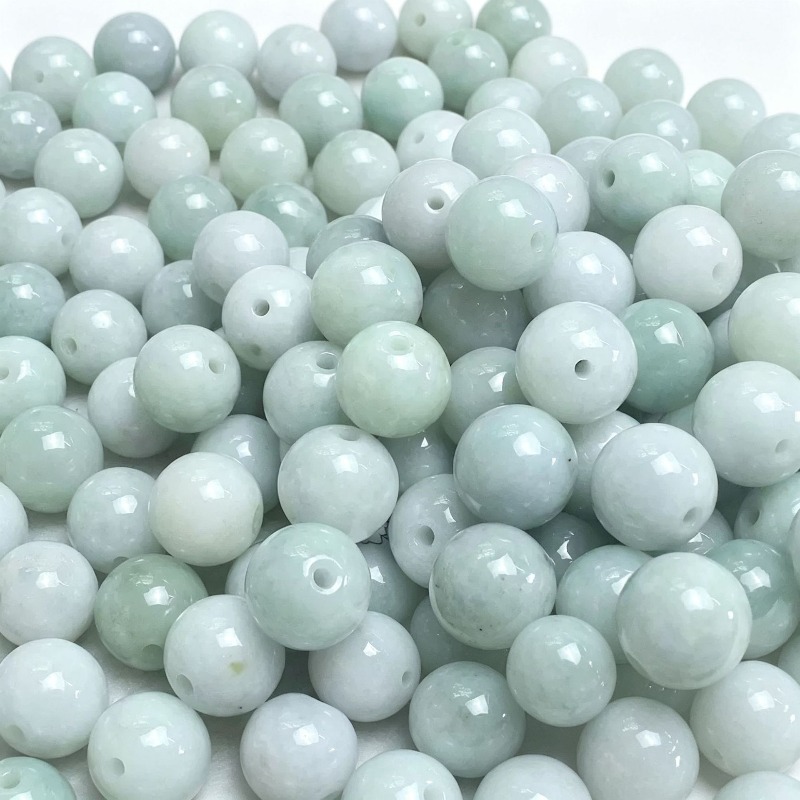 10PC Natural Jade Emerald 13mm - Beading 评论和价格