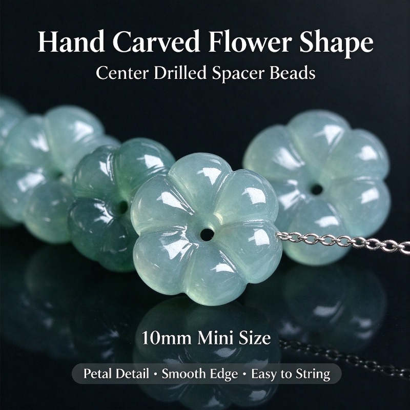 10PC Hand Carved Natural Burma - Beading 评论和价格