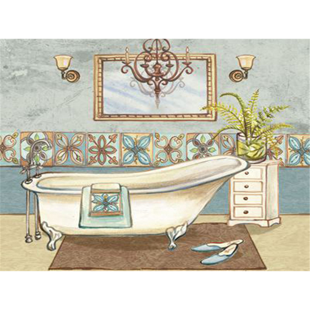 Landscape Bathroom DIY Cross S - Cotton Embroidery Thread Skeins 评论和价格