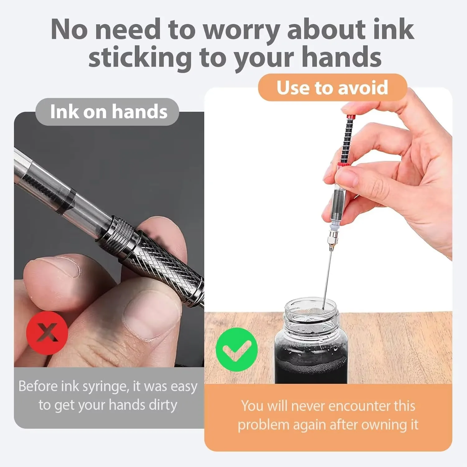 Fountain Pen Filler Ink Pen Sy - Scrapbooking 评论和价格
