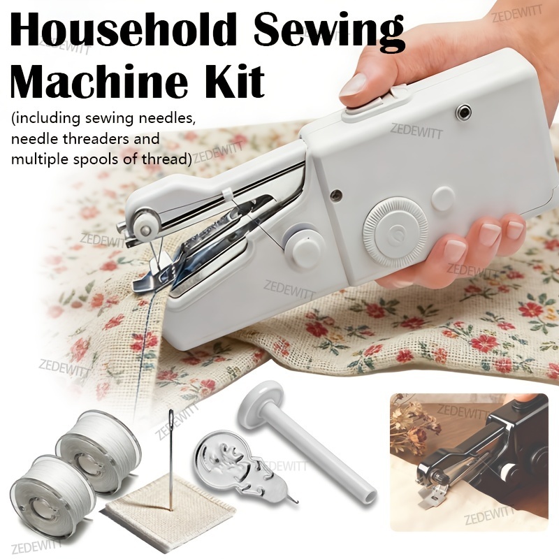 Portable Handheld Electric Sew - Mini Electric Sewing Machine Handheld 评论和价格