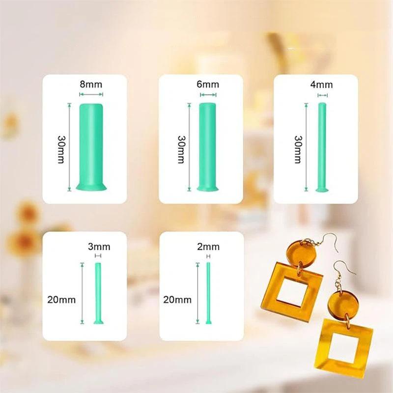 Resin Hole Maker Set 7 Sizes S - Silicone Epoxy Resin Molds Set 评论和价格
