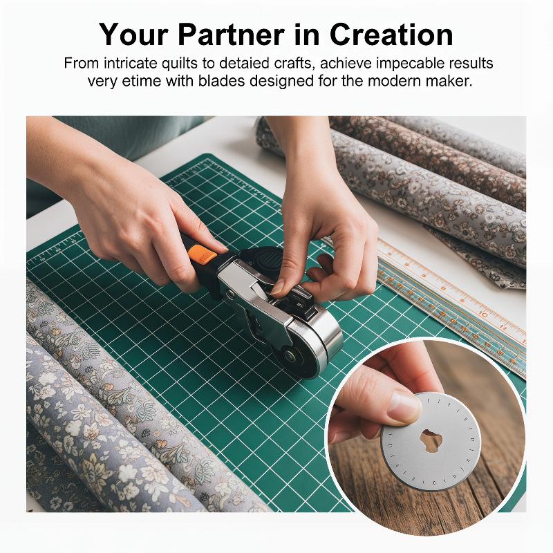 5/10PCS 45mm Rotary Cutter Sha - Rotary Cutter For Fabric 45Mm 评论和价格