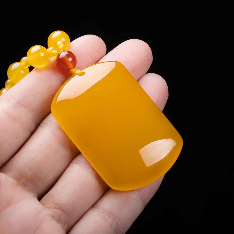 Full-color golden chalcedony p - Beading 评论和价格
