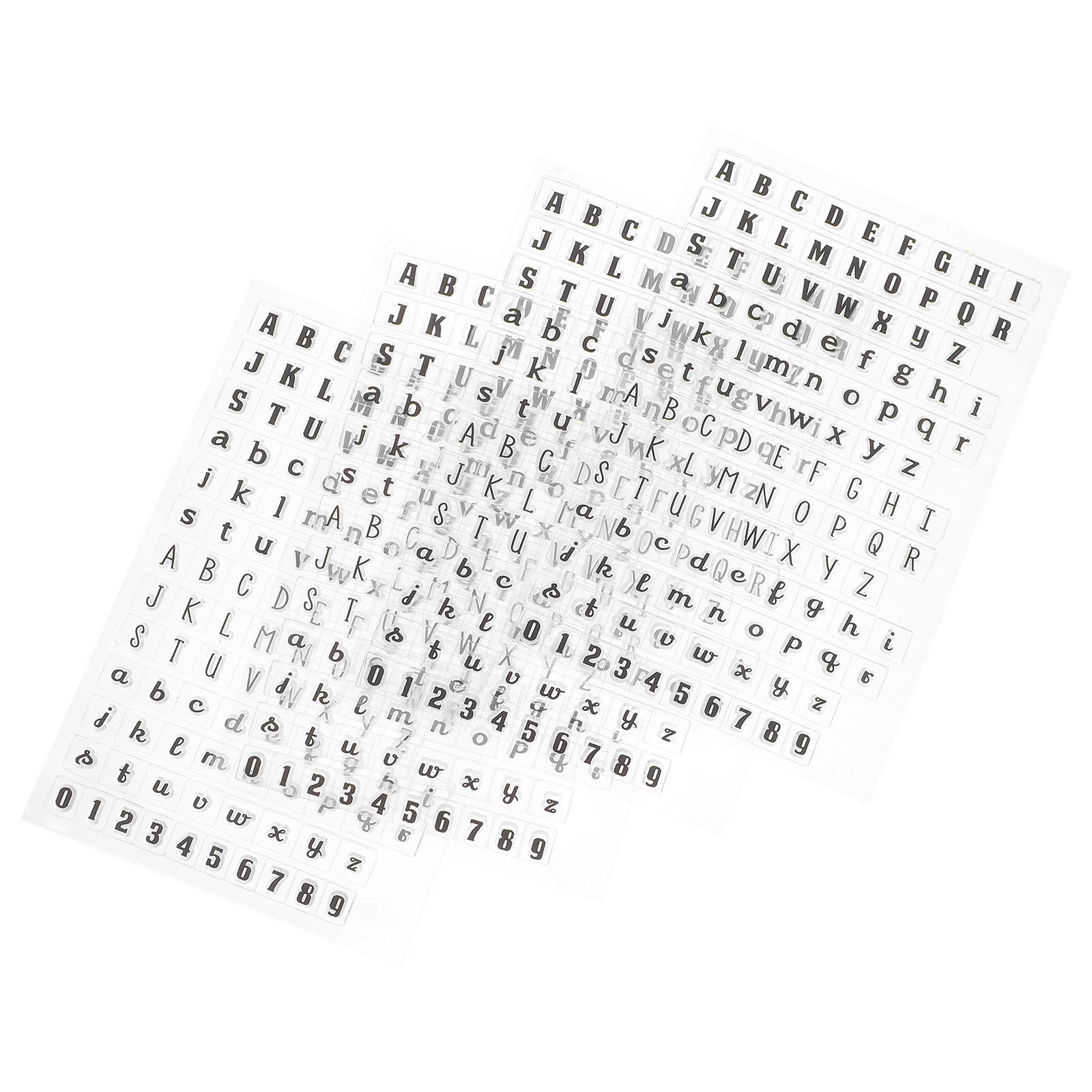 4 Pcs Clear Stamps for Journal - Clear Silicone Stamps For Card Making 评论和价格